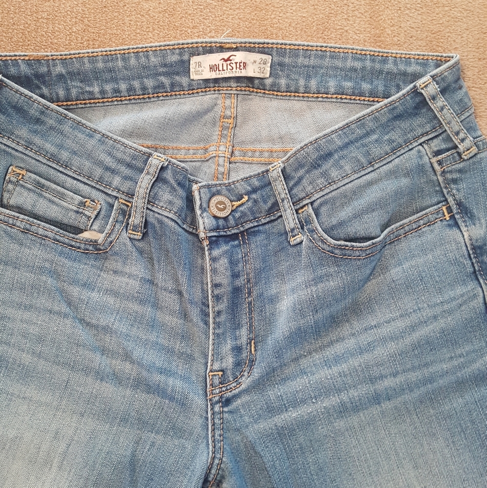Hollister straight leg jeans